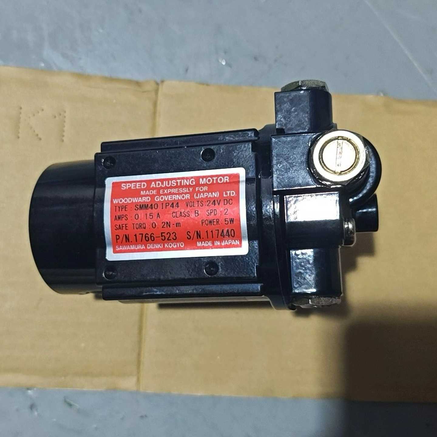 原装供应伍德沃德SMM40IP44船用马达1766-523液--议价商品