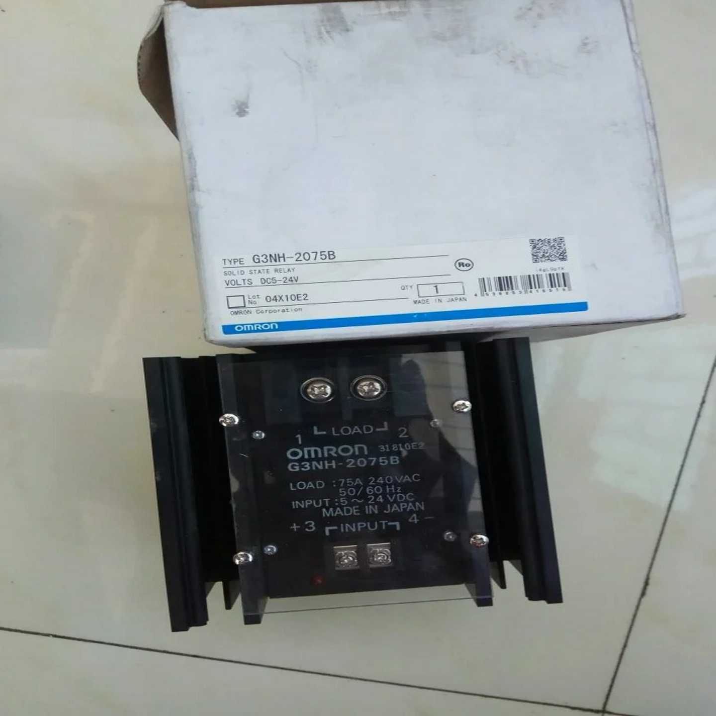 欧姆龙G3NH-2075B固态继电器原装