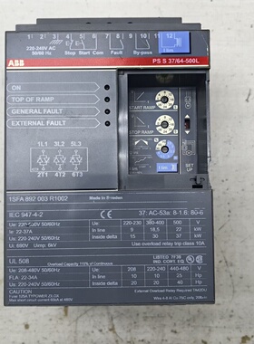 九成新ABB PS S 37/64-500L软启动器议价