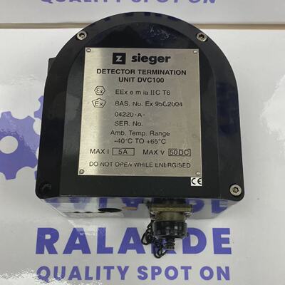Enclosure SIEGER DETECTOR TERMINATION UNIT DVC 100 5A50DC