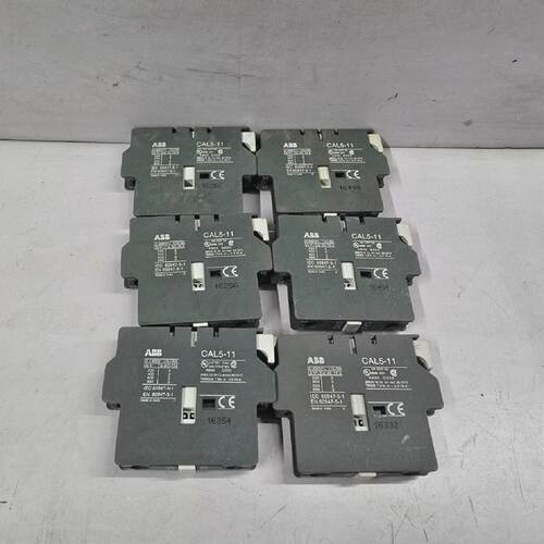 ABB CAL511 Contatto Ausiliario 1SBN010020R1011 LOTTO 7 PC
