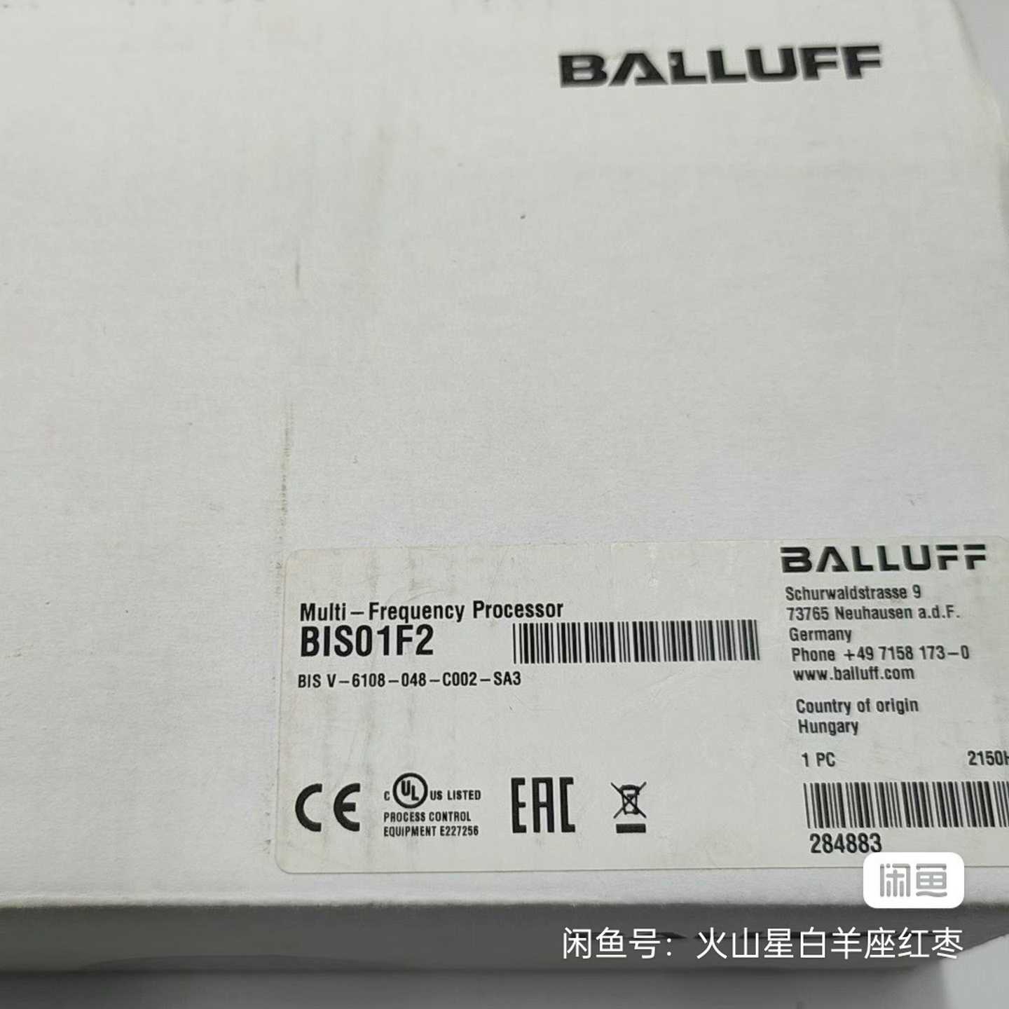 BALLUFF巴鲁夫BIS01F2BISV-6108-0询价