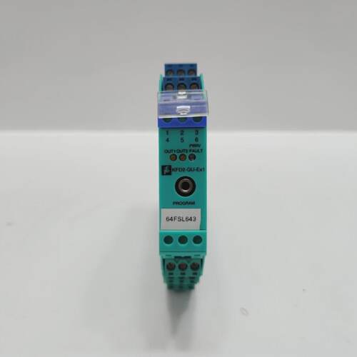 PEPPERLFUCHS KFD2GUEX1 TEMPERATURE TRIP AMPLIFIER 111197