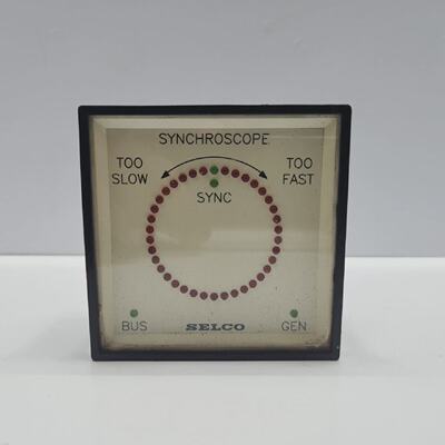 SELCO M8100 SYNCHROSCOPE METER M810002