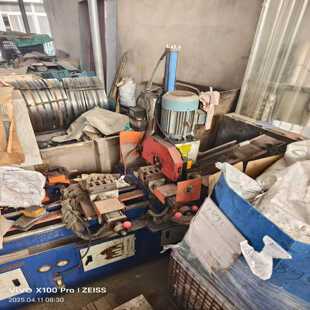 九成新375型全自动金属圆锯机一台，买来就用了一个月，要的联询