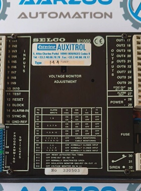 Moniteur DAlarme SELCO M1000 Carla