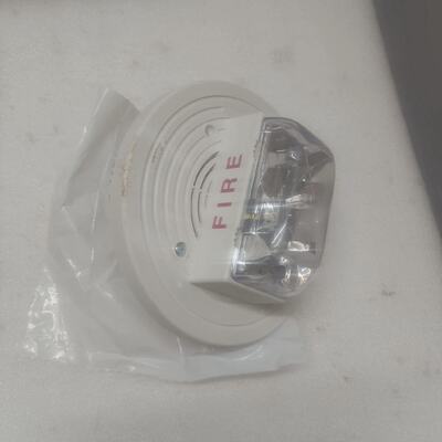 Simplex 49069154 Ceiling Fire Alarm Speaker Strobe  White