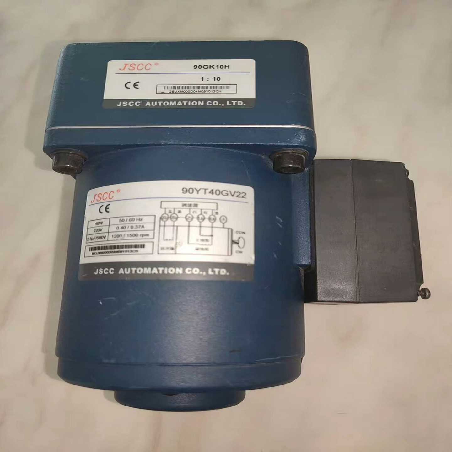 JSCC精研减速电机90YT40GV22配波箱90GK10H适用
