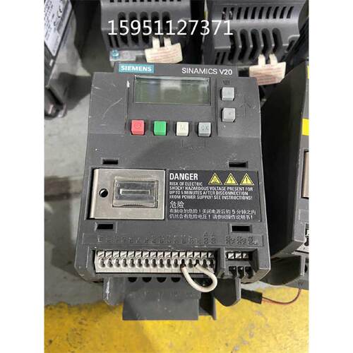 议价西门子V20变频器6SL32105BE211UV01.1KW380V测试包好质量保证