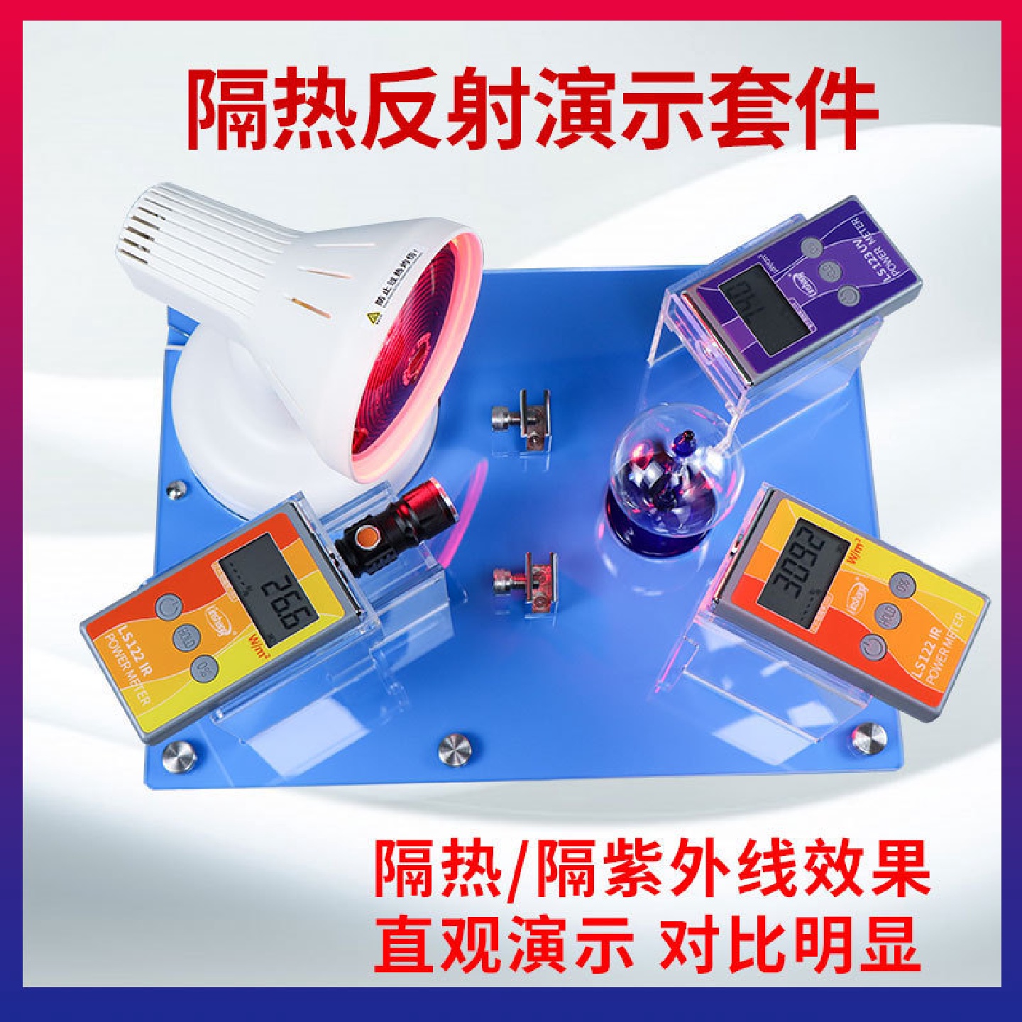 林上FS3150太阳膜隔热展示套件隔热膜能量SK1150威固魔镜演示台