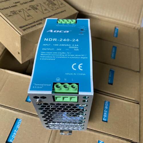 奥卡NDR24024导轨式开关电源24V轨道式直流24V-议价