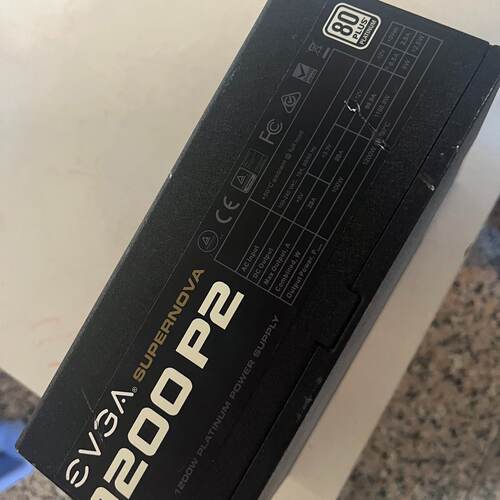 evga1200p2全模组电源成色如图-议价