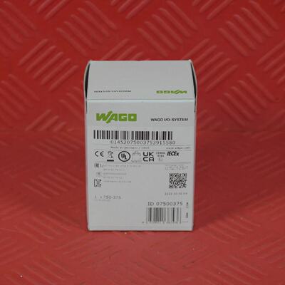 WAGO 750375 PROFINET G3 SPSFeldbuskoppler NEU sofort lieferb