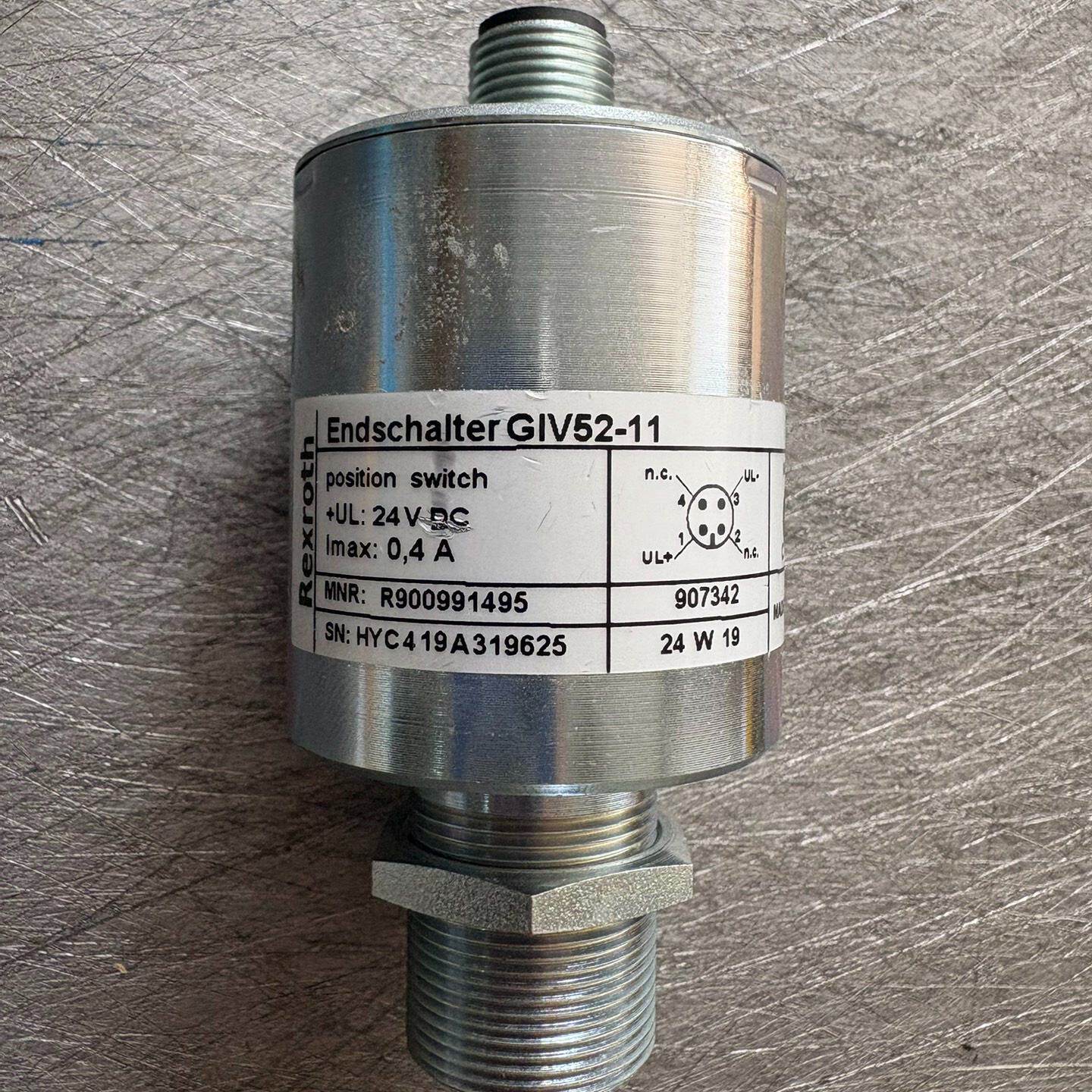 【询价】R900991495 GIV52-11，力士乐位置传感器，全适用