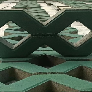 西班牙荷兰砖植草砖八字砖草坪砖8字砖井字砖停车位面包砖透水砖