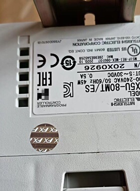 三菱PLCFX5U80MTES日本原装二手拆机功能