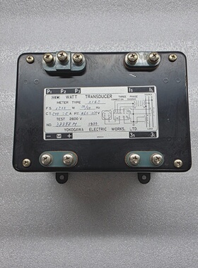 YOKOGAWA 2145 WATT TRANSDUCER CT 5005A PT 460230V