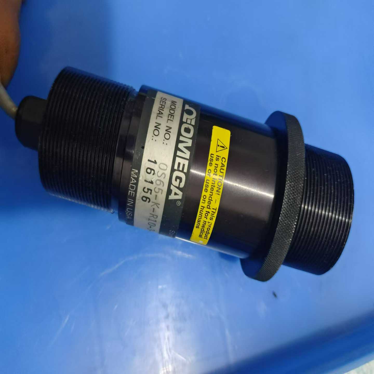 美国原装OMEGA红外温度传感器，型号OS65-K-R10-