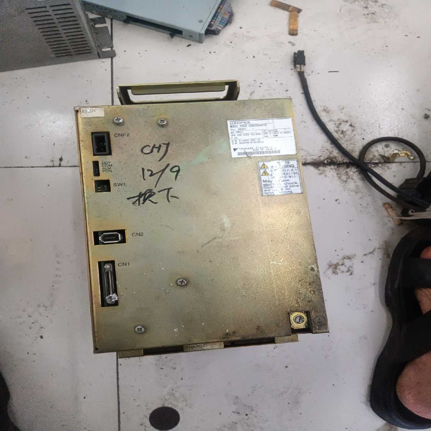 咨询-安川NX100驱动器，型号SGDR-SDB350A01B。好