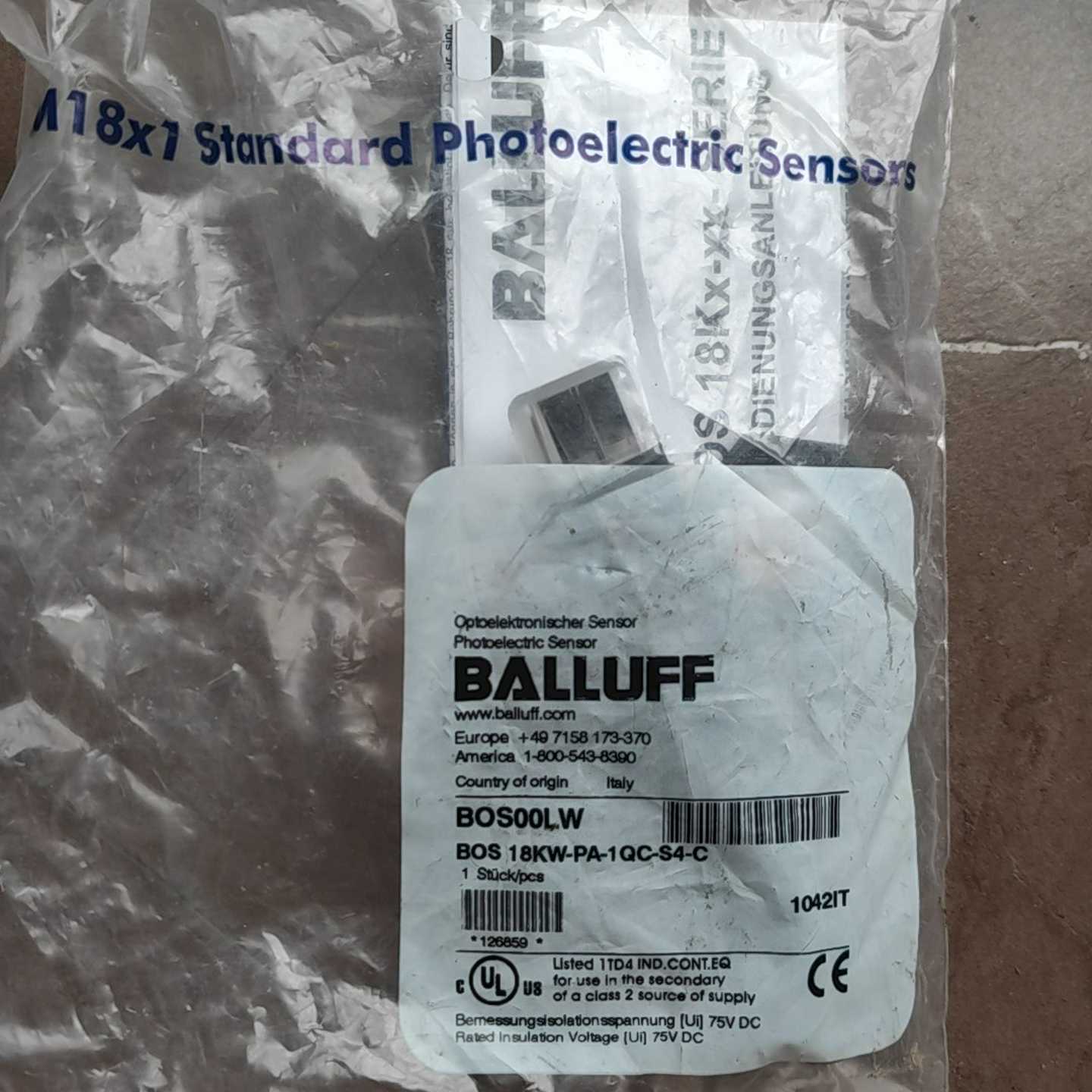询价BALLUFFBOS00LW巴鲁夫镜面反射传感器BO
