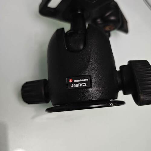 个人闲置曼富图496RC2球型云台实物拍摄成色看看图功-议价