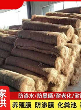 椰丝纤维抗冲生态毯生物毯环保可降解草毯快速绿化植物纤维椰丝毯