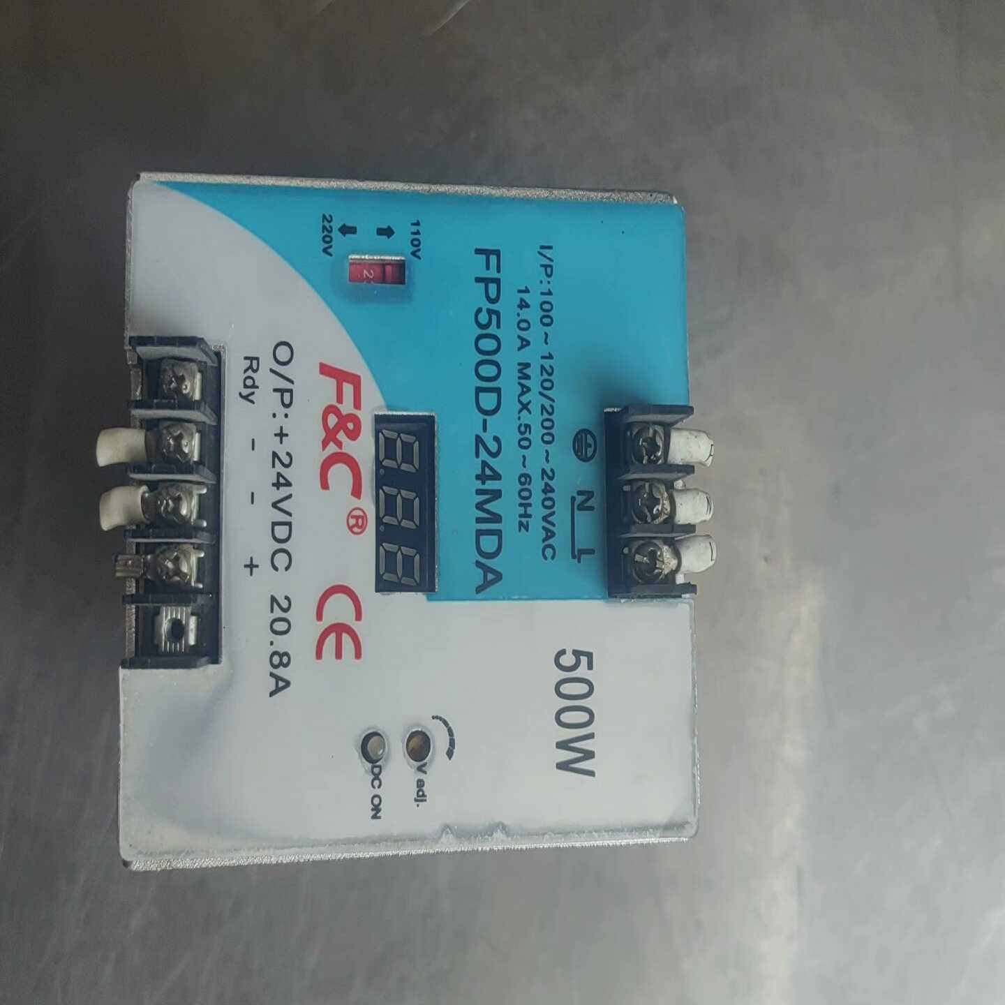 议价F&C嘉准导轨电源500wFP500D-24MDA