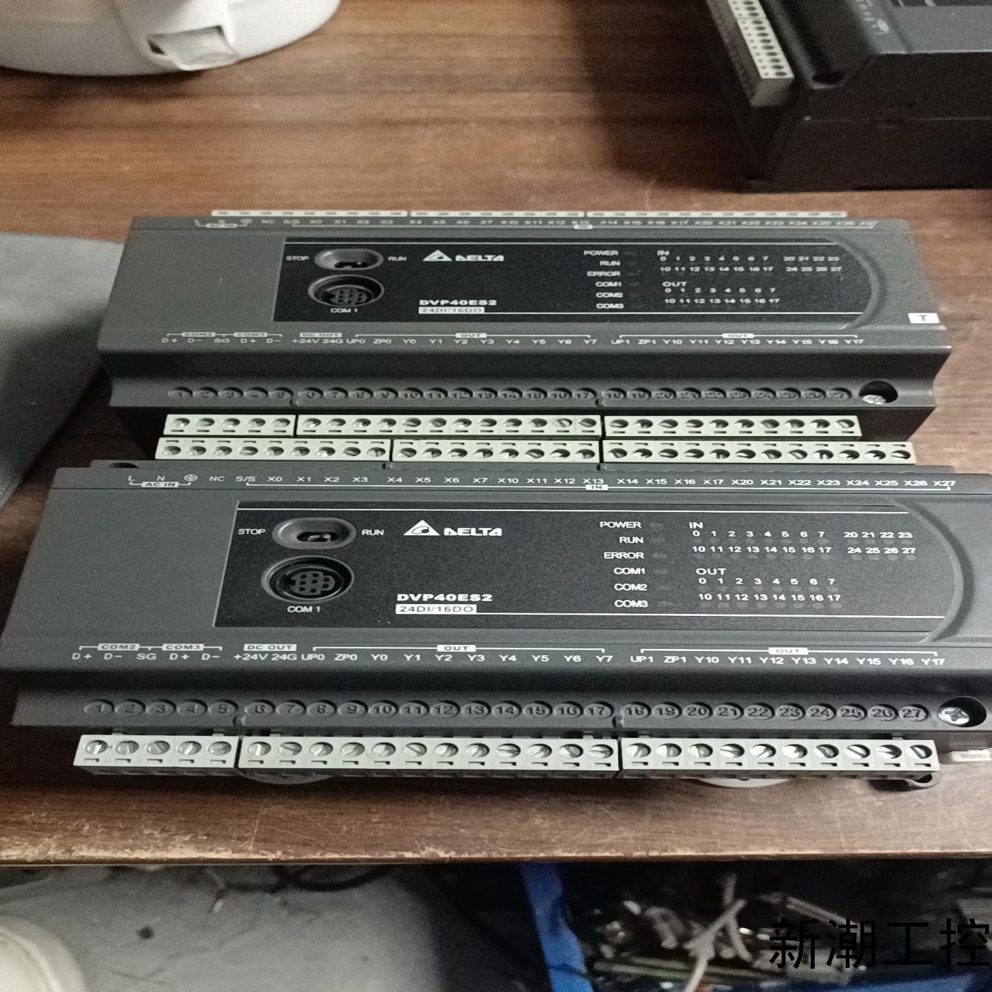 台达PLC型号DVP40ES200T现货两台成色充新功能完好议价商品