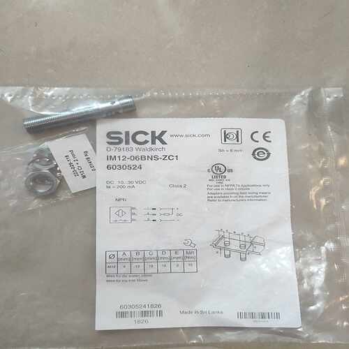 咨询-德国SICK西克IM12-06BNS-ZC1传感器，货号60