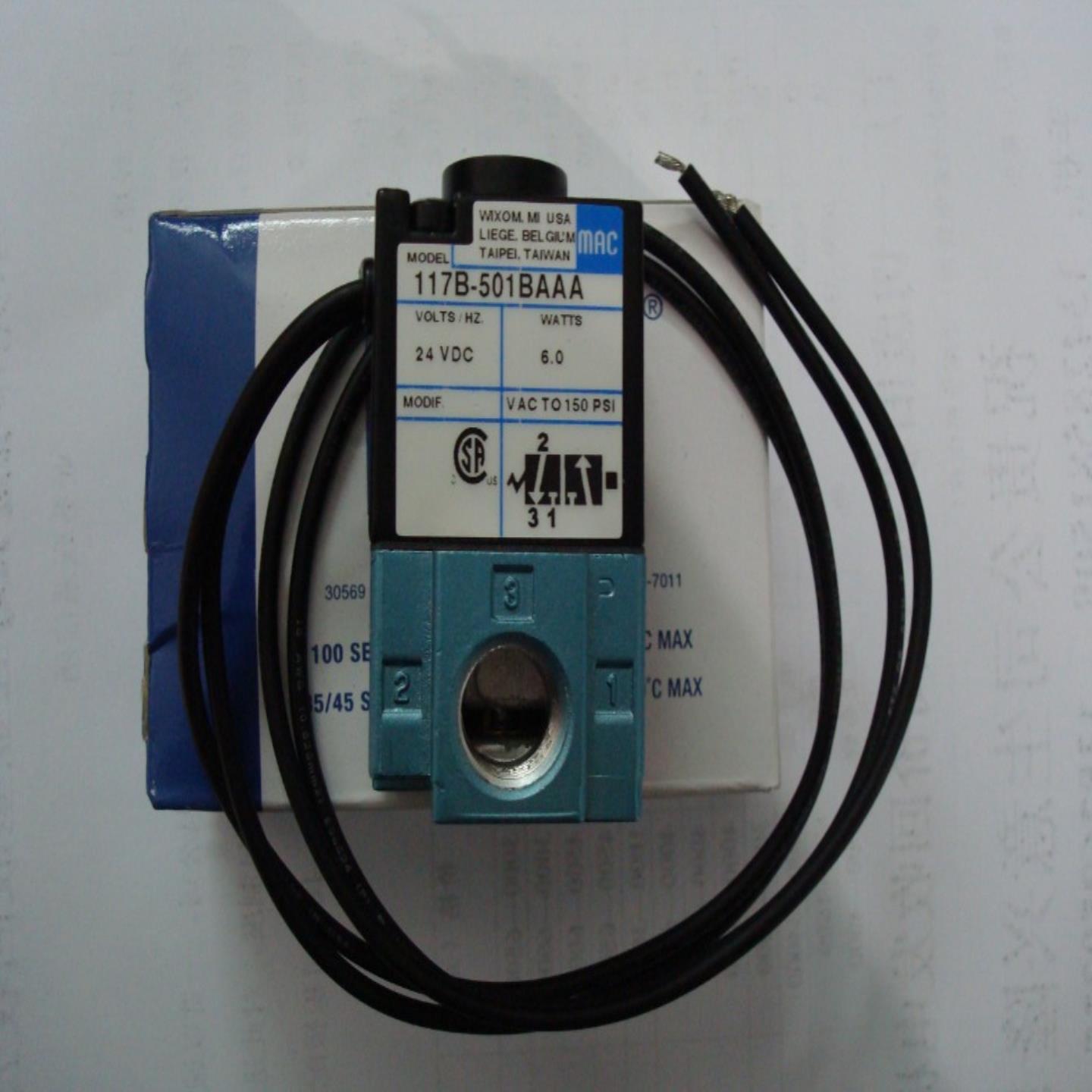 MAC电磁阀117B-501BAAA117B-501BA 117B-611BA611BAAA