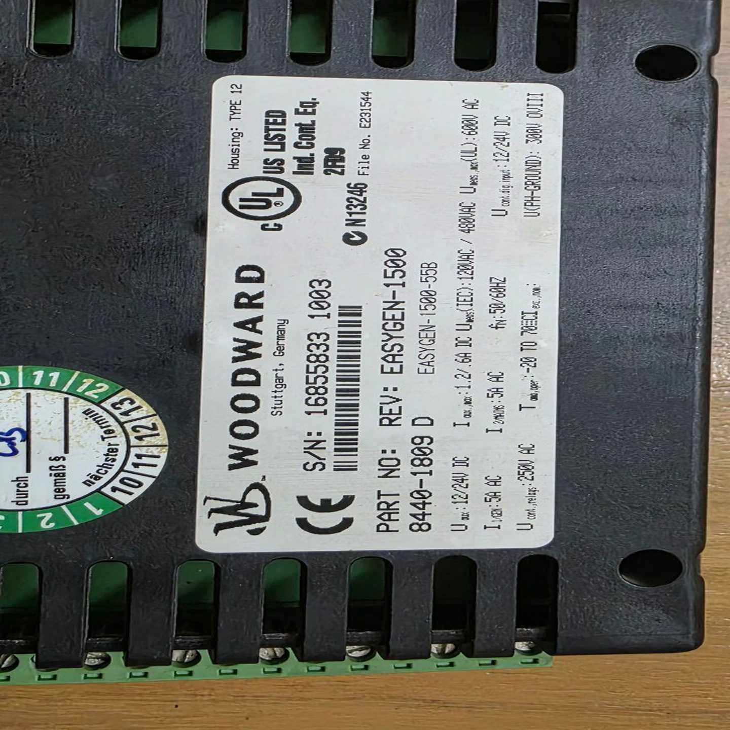 伍德沃德EASYGEN-1500多功能继电器,型号8440--议价商品