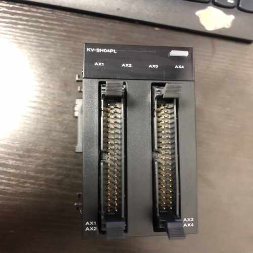 询价95新带包装基恩士PLC模块KV-SH04PL，实物图拍摄，