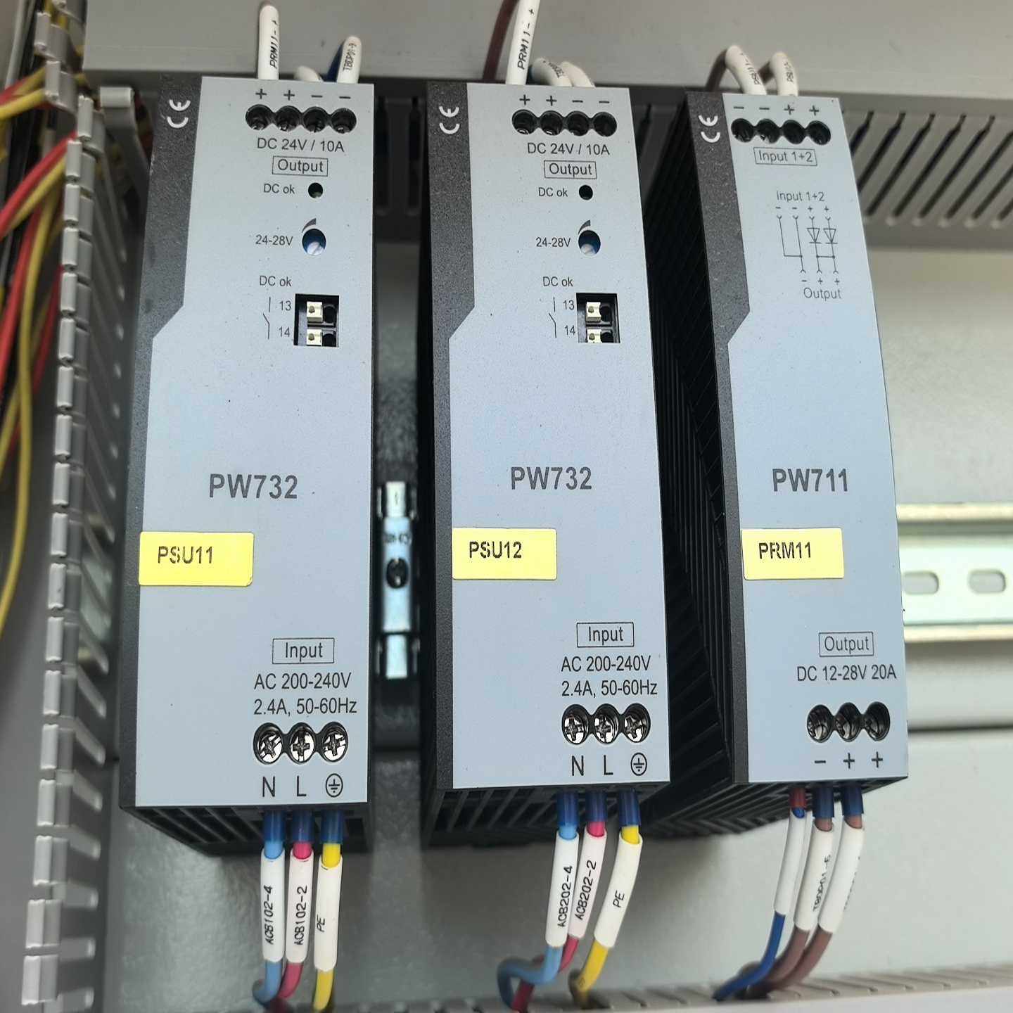 浙大中控电源模块PW732pw711实物拍摄拆机品--议价商品