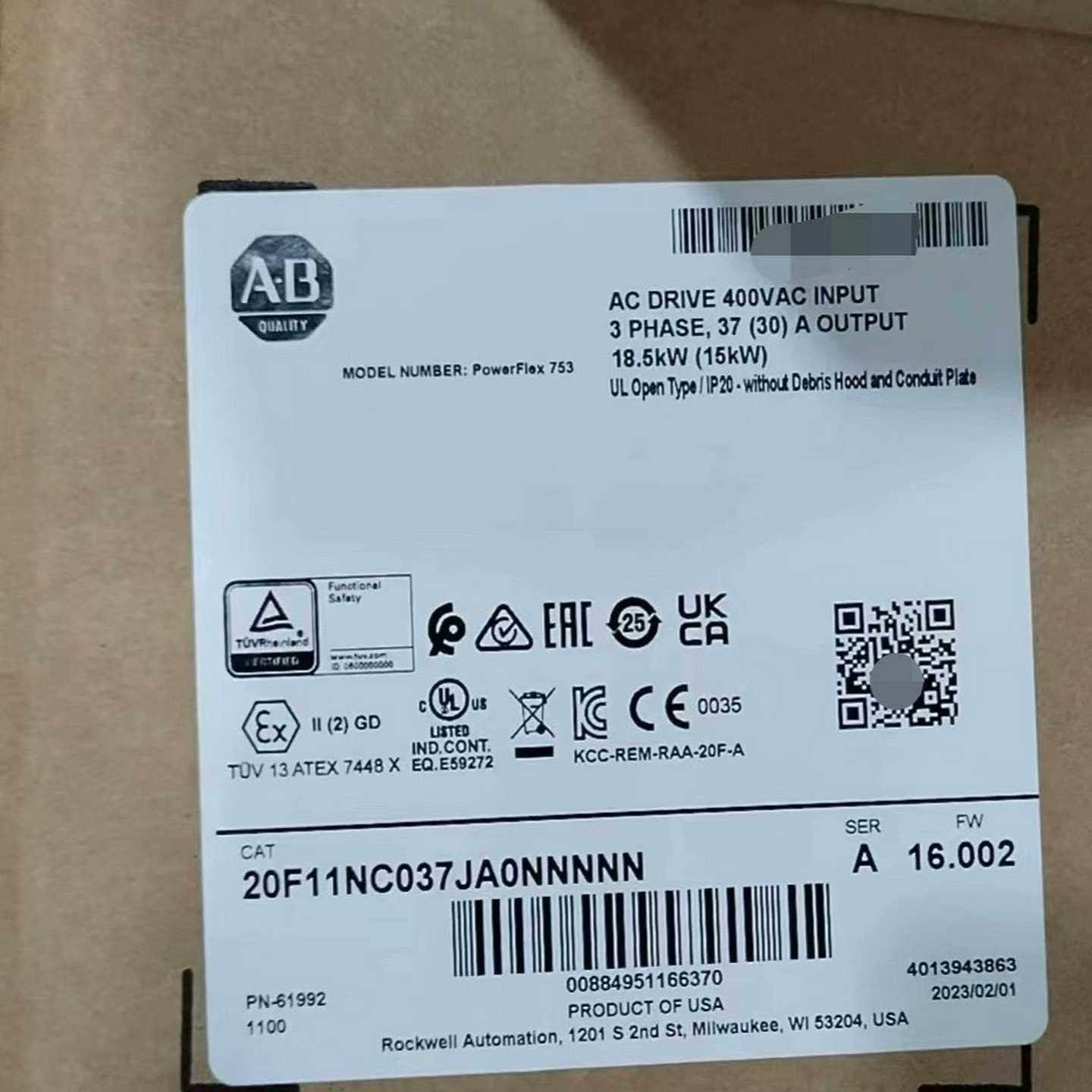 【议价】20F11NC037JA0NNNNN质保适用