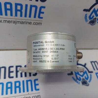 Posital GmbH AGS0152SC1HOP8M Inclinometer 1030V Axes 2 Vers