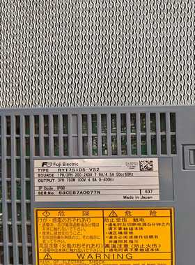 咨询-驱动器，RYT751D5-VS2，750W，220V，拆