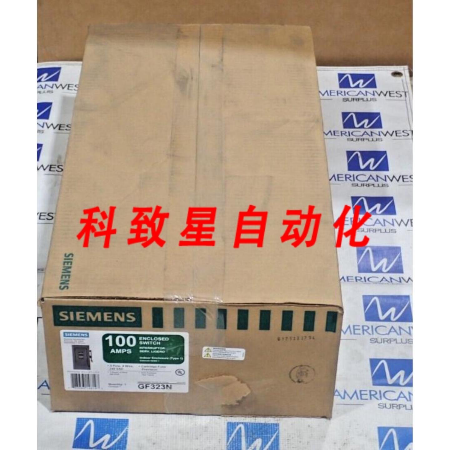 工业配件GF323N 3极100安培 240伏熔断器NEMA1 3P 4W断路器