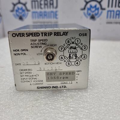 Rel De Trip De Sobrevelocidad Shinko OSR 1356 RPM