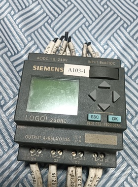 议价西门子LOGO230RCPLC模块型号6ED105议价
