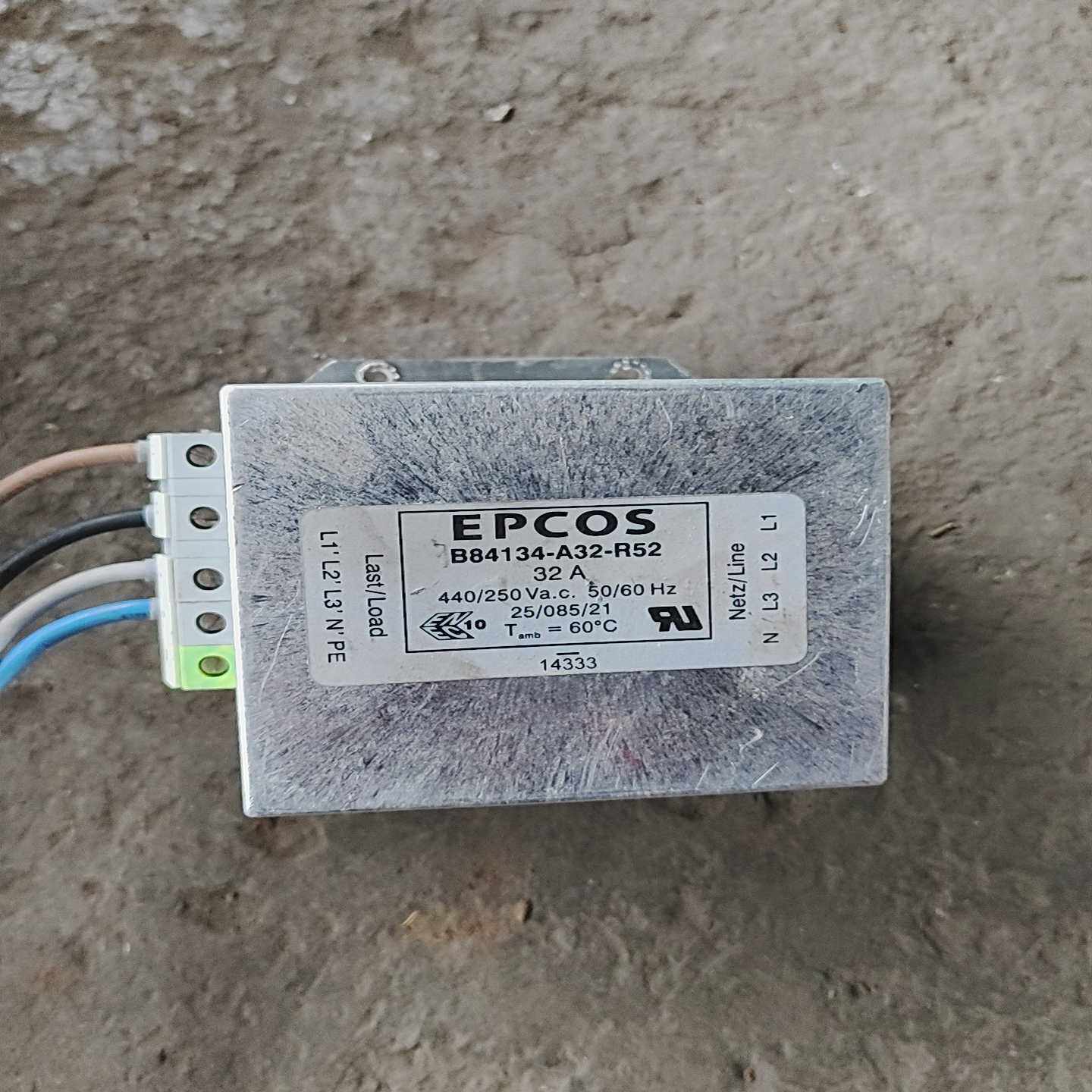 EPCOS爱普科斯滤波器，型号B84134-A32-R52，--议价商品