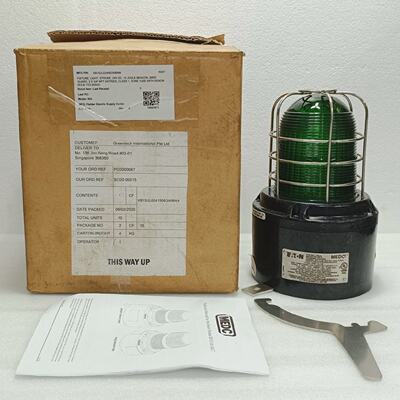 EATON MEDC XB15UL02406GWBNN 24VDC 15J Green Strobe Hazardous