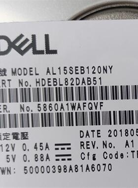 AL15SEB120NY 01M0D 12T SAS 10K 12G 25寸服务器硬盘 001M0D
