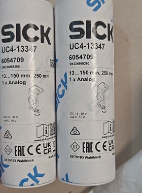 西克超声波传感器UC411341订货号6054709全-议价