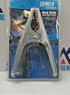 Cigweld Work Clamp 646350 Spring Loaded 600AMP