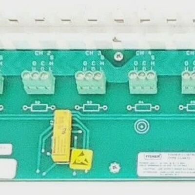 FISHER CL6872X1A2 RED. ANALOG OUTPUT TERMINATION PANEL 31B51