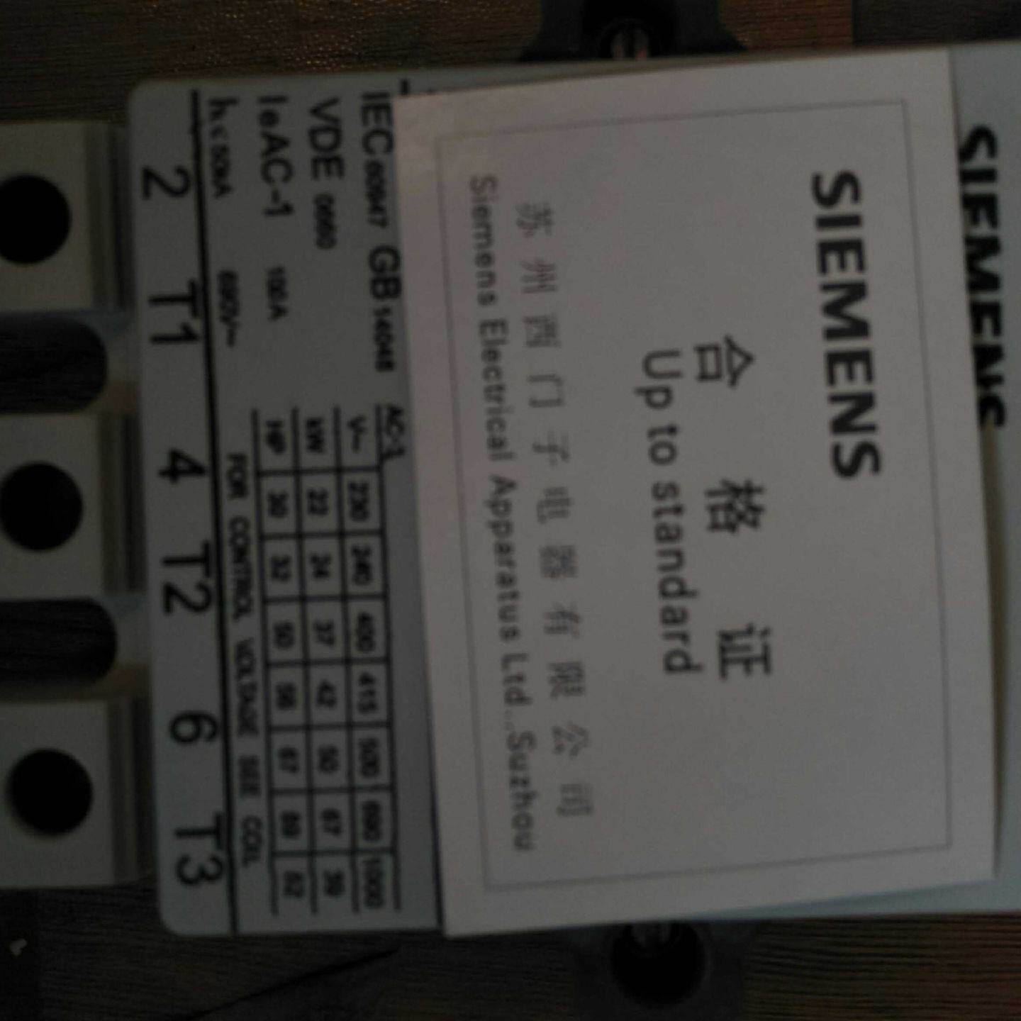 议价西门子交流接触器3TF48 22-OXMO 220-264VAC