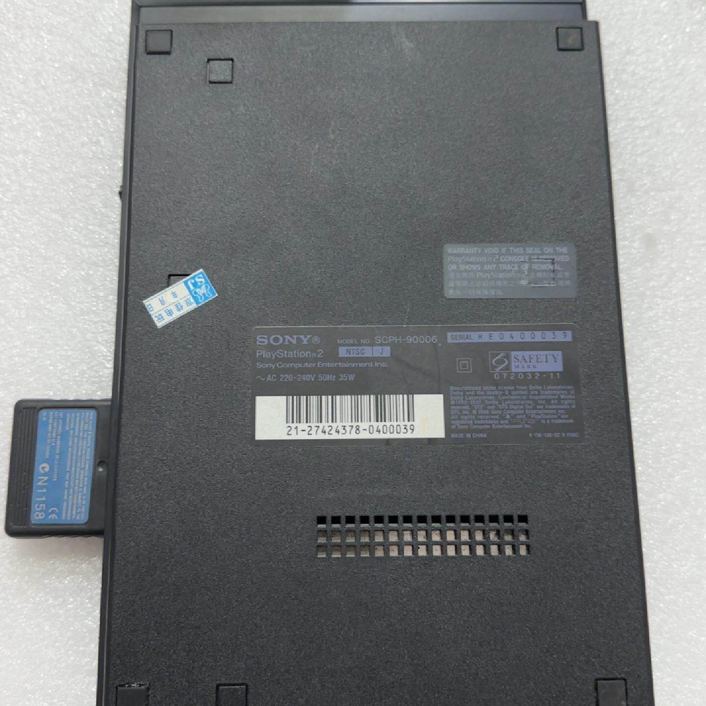 索尼PS2主机SCPH90006日版NTSCJ黑色--议价商品