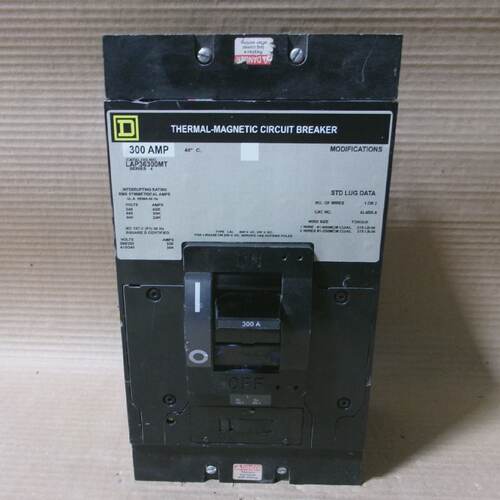 NEW Square D LAP LAP36300MT 3 Pole 300 Amp 600V Gray Label C
