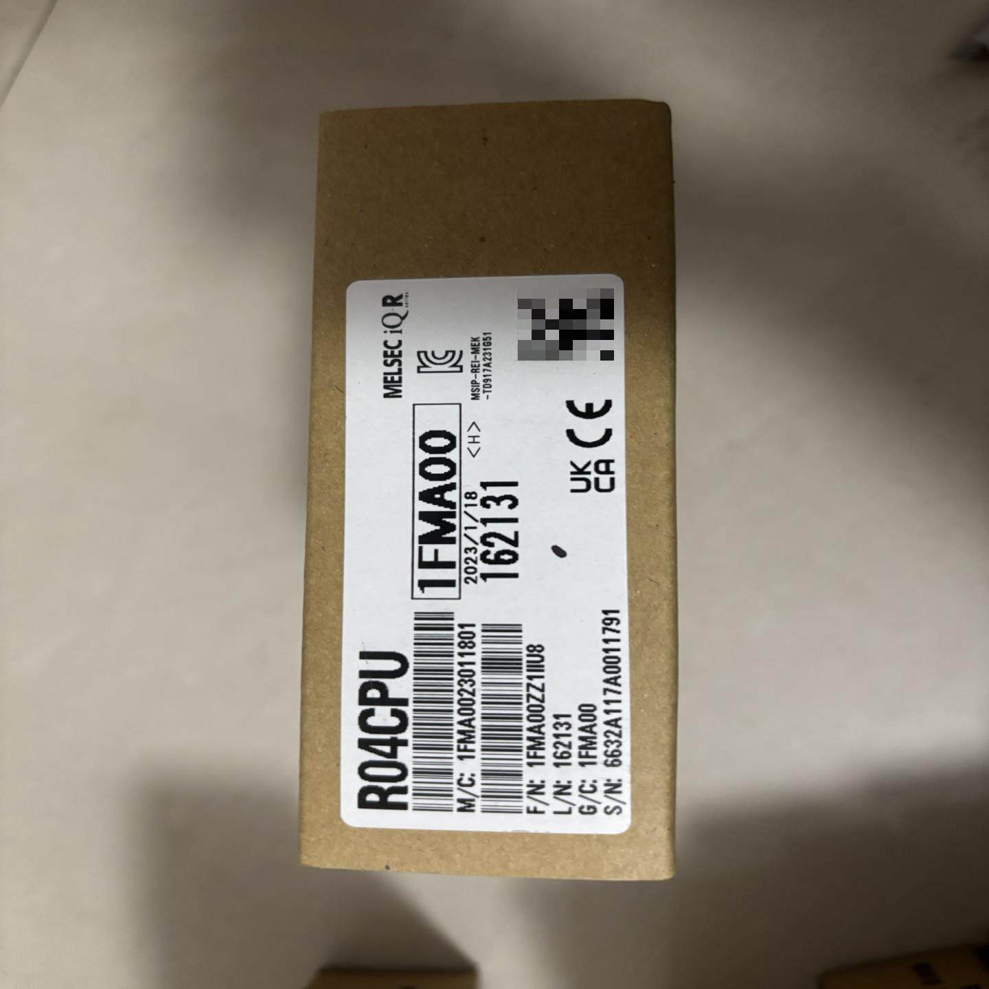 三菱PLCR04CPU全新原装正品，2023年1月生产，