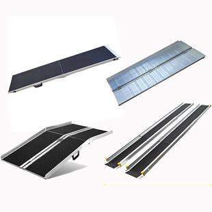 欧盟CE认证RP532防滑铝合金轮椅坡道便携式移动斜坡轮椅爬楼垫板